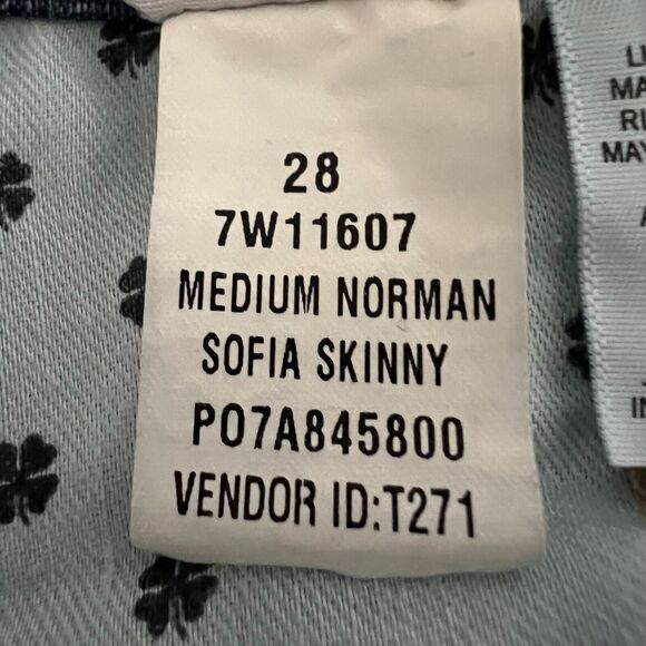 LUCKY BRAND Women's Sofia Straight Denim Jeans Size 6 / 28 Regular Mid Rise - Picture 13 of 13